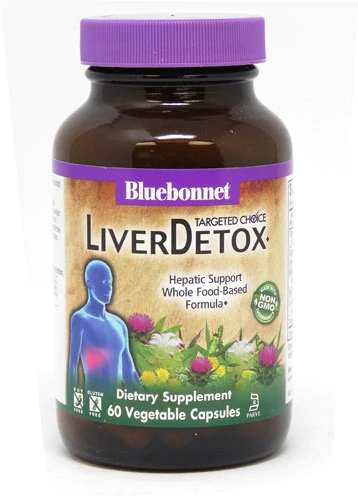 Bluebonnet Nutrition Targeted Choice® LiverDetox -- 60 Vegetable Capsules