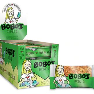 BoBo's Oat Bars All Natural Oat Bars Coconut -- 12 Bars