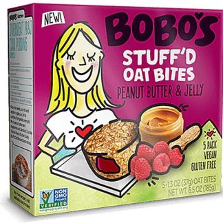 BoBo's Oat Bars Oat Bites Peanut Butter & Jelly -- 5 Bites