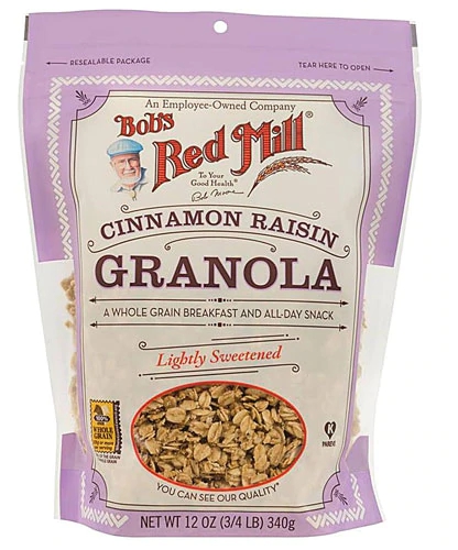 Bob's Red Mill Cinnamon Raisin Granola Cinnamon Raisin -- 12 oz