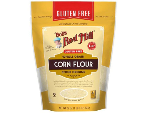 Bob's Red Mill Gluten Free Corn Flour -- 22 oz Resealable Pouch