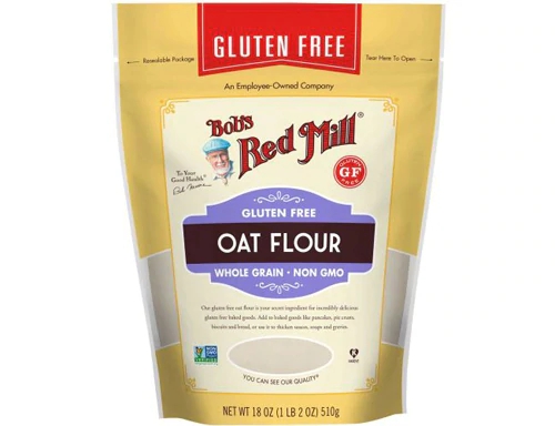 Bob's Red Mill Gluten Free Oat Flour -- 18 oz Resealable Pouch