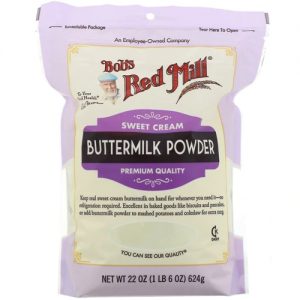 Bob's Red Mill Sweet Cream Buttermilk Powder -- 22 oz Resealable Pouch