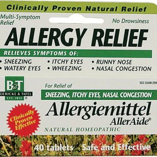 Boericke & Tafel Allergiemittel AllerAide® -- 40 Tablets