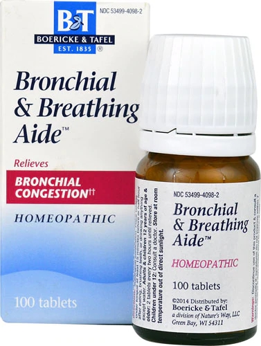 Boericke & Tafel Bronchial & Breathing Aide™ -- 100 Tablets