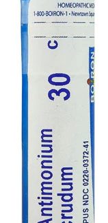 Boiron Antimonium crudum 30C -- 80 Pellets