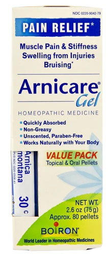 Boiron Arnicare® Arnica Gel Value Pack Topical & Oral Pellets -- 2.6 oz