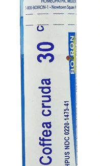 Boiron Coffea cruda 30C -- 80 Pellets