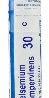 Boiron Gelsemium sempervirens 30C -- 80 Pellets