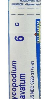 Boiron Lycopodium clavatum 6C -- 80 Pellets
