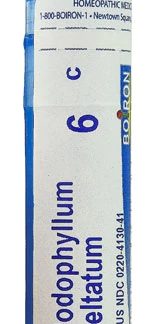 Boiron Podophyllum peltatum 6C -- 80 Pellets