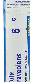 Boiron Ruta graveolens 6C -- 80 Pellets