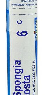 Boiron Spongia tosta 6C -- 80 Pellets