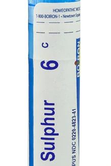 Boiron Sulphur 6C -- 80 Pellets
