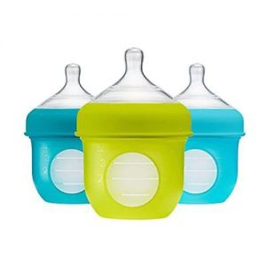 Boon NURSH Bottles - Blue Multi -- 3 Pack