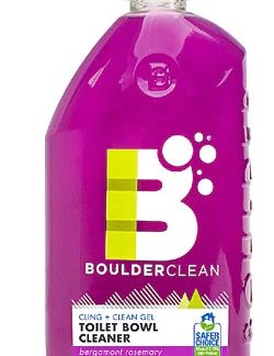 Boulder Clean Cling Clean Gel Natural Toilet Bowl Cleaner Bergamot Rosemary and Eucalyptus -- 28 fl oz