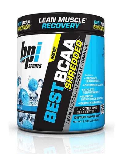 BPI Sports BEST BCAA SHREDDED™ Blue Raz -- 25 Servings