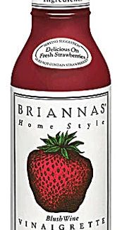Briannas Home Style Dressing Blush Wine Vinaigrette -- 12 fl oz