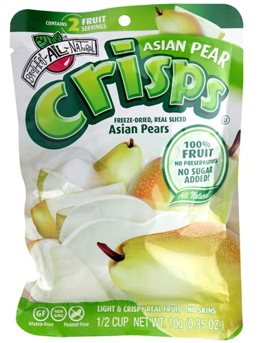 Brother's All Natural Fruit Crisps Asian Pear -- 0.35 oz