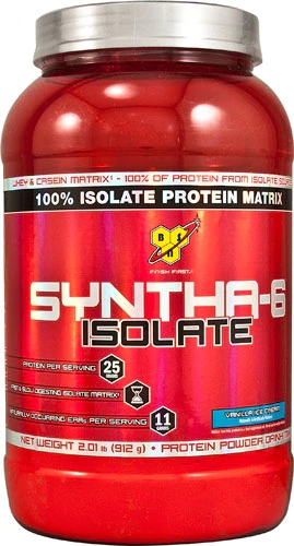 BSN SYNTHA-6™ Isolate Vanilla Ice Cream -- 2 lbs