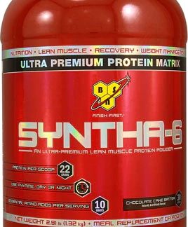 BSN Syntha-6™ Protein Powder Chocolate Cake Batter -- 2.91 lbs
