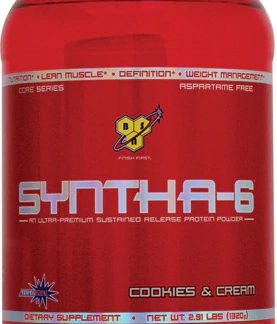 BSN Syntha-6™ Protein Powder Cookies & Cream -- 2.91 lbs