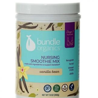 Bundle Organics Nursing Smoothie Mix Vanilla Bean -- 13 oz