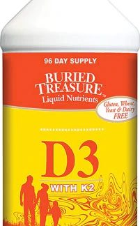 Buried Treasure Liquid D3 Plus K2 -- 16 fl oz