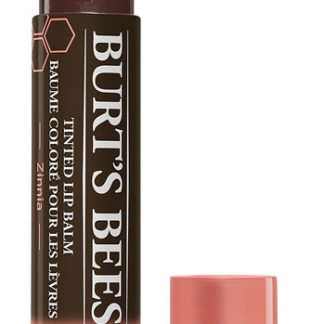 Burt's Bees 100% Natural Tinted Lip Balm Zinnia with Shea Butter & Botanical Waxes -- 0.15 oz