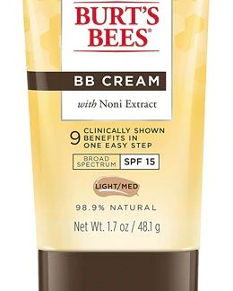 Burt's Bees BB Cream with SPF 15 Light-Medium -- 1.7 oz