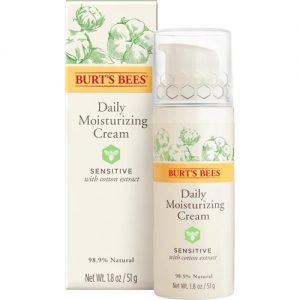 Burt's Bees Daily Face Moisturizer Cream for Sensitive Skin -- 1.8 oz