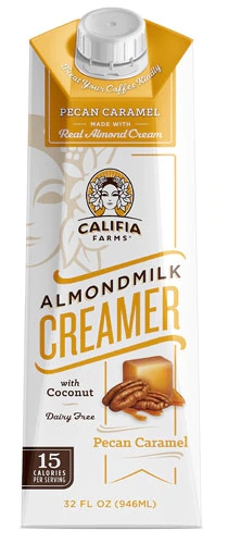 Califia Farms Almond Milk Creamer Dairy Free Pecan Caramel -- 32 fl oz