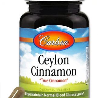 Carlson Ceylon Cinnamon -- 45 Capsules