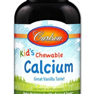 Carlson Kid's Chewable Calcium Vanilla -- 120 Tablets