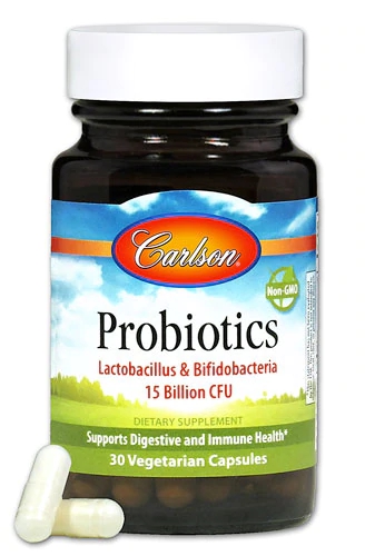 Carlson Men's Probiotics -- 30 Vegetarian Capsules