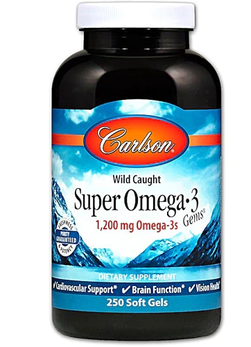 Carlson Super Omega-3 Gems® -- 250 Softgels