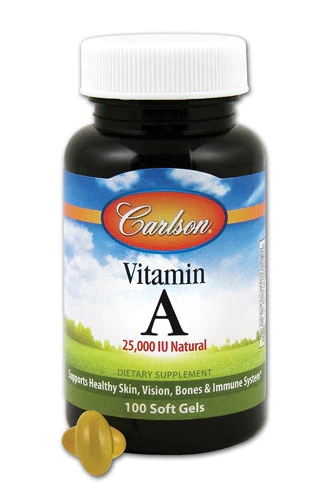Carlson Vitamin A -- 25000 IU - 100 Softgels