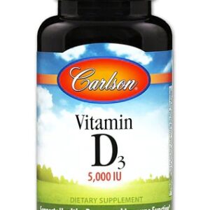 Carlson Vitamin D3 -- 5000 IU - 120 Softgels