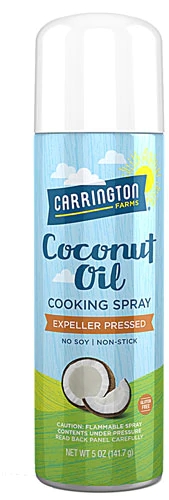 Carrington Farms Coconut Oil Cooking Spray Gluten Free -- 5 oz