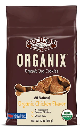 Castor & Pollux Organic Dog Cookies Chicken -- 12 oz