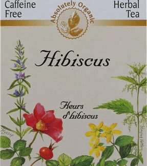 Celebration Herbals Organic Hibiscus Flower Bulk Tea Caffeine Free -- 60 g