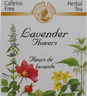 Celebration Herbals Organic Lavender Flowers Tea Caffeine Free -- 24 Herbal Tea Bags