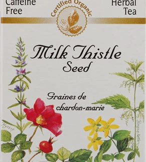 Celebration Herbals Organic Milk Thistle Seed Tea Caffeine Free -- 24 Tea Bags