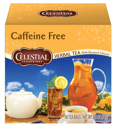 Celestial Seasonings Herbal Tea Caffeine Free -- 40 Tea Bags