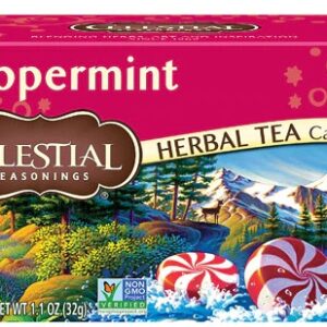 Celestial Seasonings Herbal Tea Caffeine Free Peppermint -- 20 Tea Bags