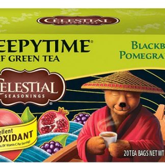 Celestial Seasonings Sleepytime® Decaf Green Tea Blackberry Pomegranate -- 20 Tea Bags