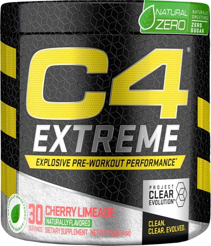 Cellucor C4® Extreme Natural Zero Pre-Workout Cherry Limeade -- 30 Servings