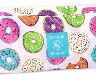 Charlie Banana Multi Purpose Wet Pouch - Delicious Donuts -- 1 Pouch