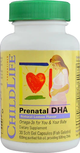 Childlife PreNatal DHA Lemon -- 30 Softgels