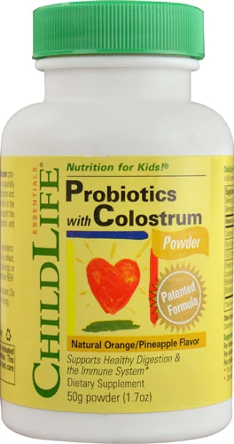 Childlife Probiotics with Colostrum Powder Orange Pineapple -- 50 g